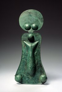 Batı Asya atı burun koruyucusu (bronz)